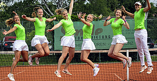 nupure Damen Tennis Team schafft den Bundesliga Aufstieg